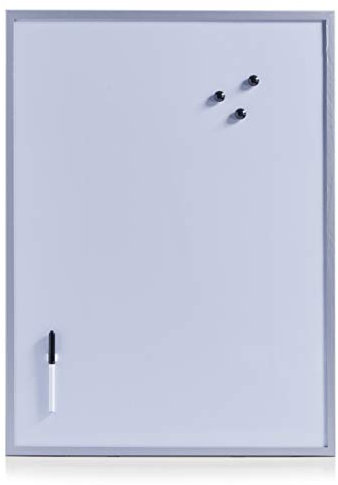Zeller 11510 Magnet-/Schreibtafel 60 x 80 cm, alugrau