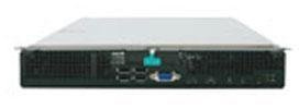 Intel MFS5520VIR Bareboneserver - Server-Barebones (Intel 82575EB, Gigabit Ethernet, 1U, Schwarz, Grau)