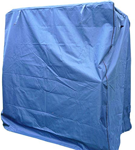 XINRO universal XXL Premium Strandkorb Schutzhülle Strandkorbhülle Strandkorbhaube - Blau - für alle Strandkörbe bis 135cm breite - Strandkorbschutzhülle Abdeckhaube Abdeckplane Strandkorbplane