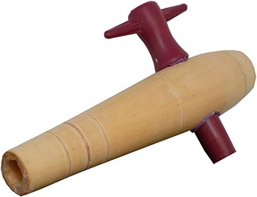 Robinet en bois avec poignée de commande en plastique pour fûts de vin et autres boissons
