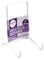 Leeds Display : ST02WL : Wire Strut Stand : White : Small : 4, 10cm : Plate & Bowl Support