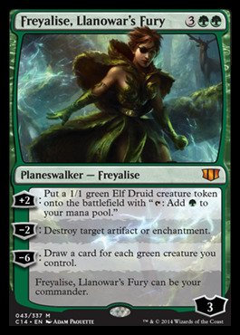 Magic: the Gathering - Freyalise, Llanowar's Fury (043/337) - Commander 2014 by Magic: the Gathering