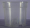 VASO TRASPARENTE IN PLASTICA IDEALE PER LE ORCHIDEE IN CONFEZIONE DA 6 PEZZI (21 Centimetri, 19 Centimetri)