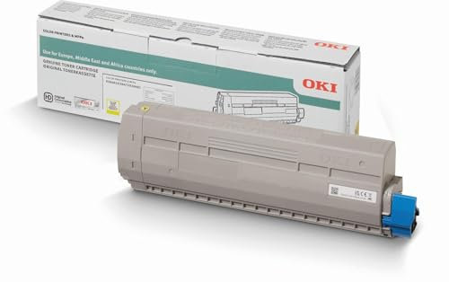 OKI 45862819 Tonerkartusche, 1 Stück, Original Gelb