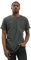 Urban Classics Herren T-Shirt Long Shaped Turnup Tee, lässiges T-Shirt für Männer, in langem Schnitt, charcoal, XL