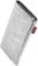 fitBAG Groove Silber Handytasche für Apple iPhone 5 / 5s / SE 16GB 32GB 64GB Tasche aus feinem Folienleder Echtleder mit Microfaserinnenfutter | Hülle mit Reinigungsfunktion | Made in Germany