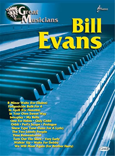 Bill Evans: Great Musicians Series. Für Klavier
