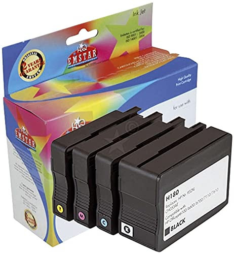 Emstar H184 Remanufactured Tintenpatronen Pack of 4