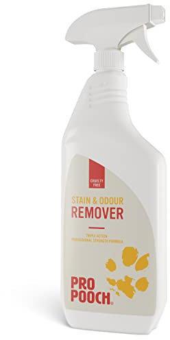 Pro Pooch Pet Carpet Cleaner Spray - 1 Litre of Cat and Dog Urine Neutraliser and Odour Remover