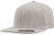 Flexfit Unisex 6277FV-Flexfit Flat Visor Kappen, Heather, S/M