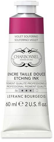 Charbonnel Lefranc and Bourgeois etching ink, Solferinoviolett, 60ml Tube - Kupferdruckfarbe