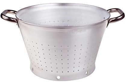 Agnelli Passoire à Pâtes Conique avec Poignées en INOX Épaisseur 3 Mm Diamètre cod.ALMA16832 320 Mm