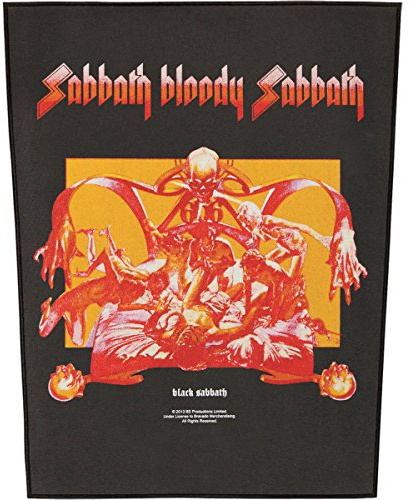 Black Sabbath Sabbath Bloody Sabbath Backpatch