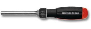 PB Swiss Tools Ratschengriff Insider 3, mit 1/4-Zoll-Bits, mit Magnet, 100 mm