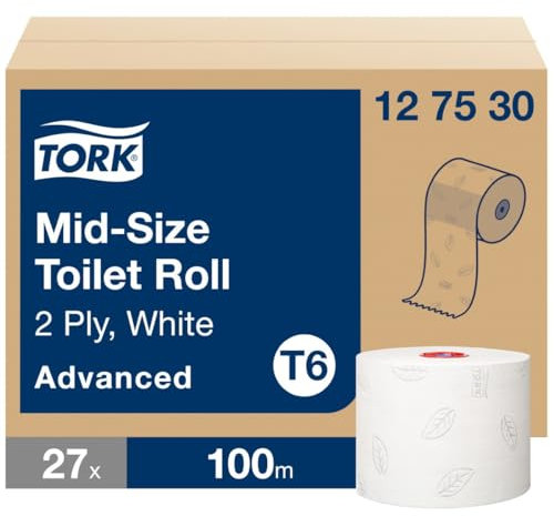 Tork - Rouleaux de papier toilette compact TORK - 100 m