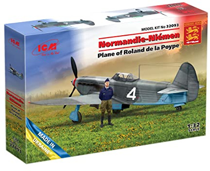 ICM 32093 - 1:32 Normandie-Niemen. Plane of Roland de la Poype