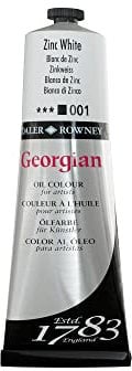 Daler Rowney Georgian - Pintura al óleo (225 ml), color blanco zinc