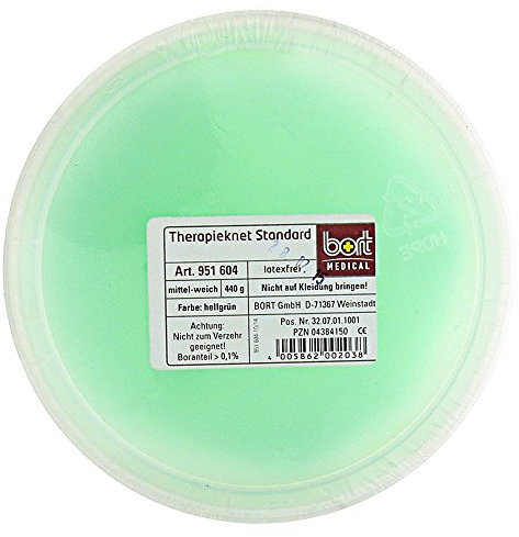 bort 951600 Therapieknete Standard mittel-weich, Größe: 440, hellgrün
