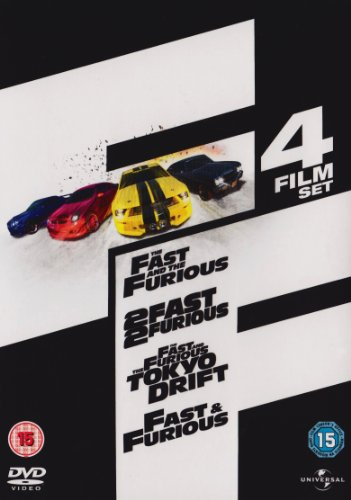 Fast and Furious 1-4 [4 DVDs] [UK Import]