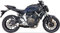 IXIL Auspuff Hyperlow black XL-Edelstahl-Komplettanlage MT-07, 14-, Dualexit, m. Kat., E-gepr.