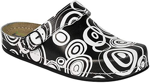 AWC Damen Berufsschuhe Tiefbett, Farbe: DEKO Retro, Größe: 36