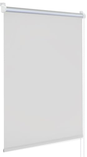 Rapid Teck Klemm Verdunklungsrollo ohne Bohren – 90cm x 150cm Beige/Thermo Rollos für Fenster ohne Bohren - Fensterrollo innen ohne Bohren - Thermorollo ohne Bohren inkl. Zubehör