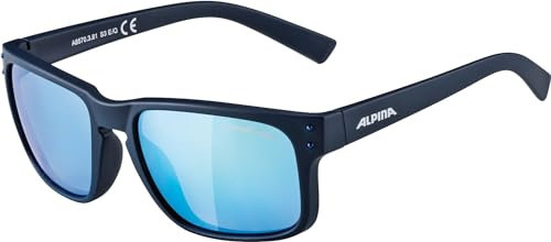 ALPINA Unisexe - Adultes, KOSMIC Lunettes de soleil, nightblue matt, One Size