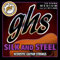 GHS SILK & STEEL 350 Jeu De Cordes Pour Guitare Acoustique - Medium - 011/048