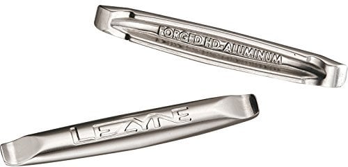 LEZYNE Unisex-Adult Werkzeug Reifenheber Alloy Lever, Hi Polish Silver, One Size