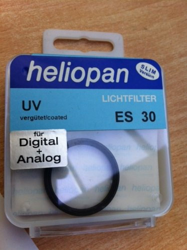 Heliopan UV-Filter Made in Germany ES 30mm x 0,75
