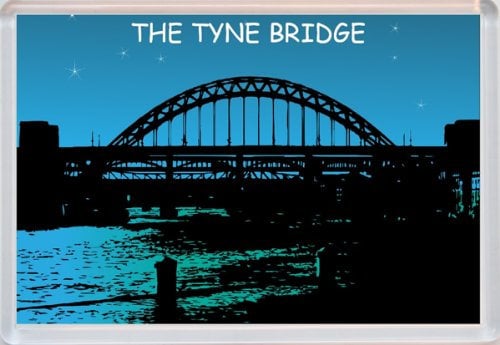The Tyne Bridge - Newcastle - Jumbo Fridge Magnet