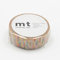 MT Washi Ruban adhésif de masquage, 1P Deco, 15 mm x 10 m, bloc Rose (Mt01d220)
