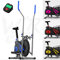 We R Sports 2-IN-1 Elliptical Cross Trainer & Exercise Bike Home Fitness Cardio Workout Machine (Blue)
