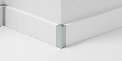 Parador Außenecken Typ 1 für Sockelleisten SL 2 / Alu-Optik