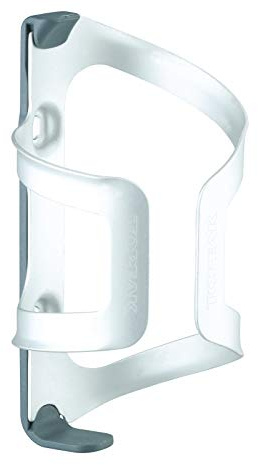Topeak beidseitig verwendbarer Flaschenhalter aus Aluminium in der Farbe Silber, Gewicht: 45 g Maße: 14,3x8x,7,6 cm, 15200004