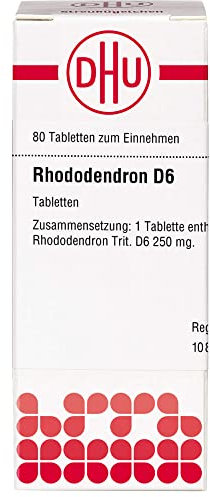 RHODODENDRON D 6 Tabletten 80 St