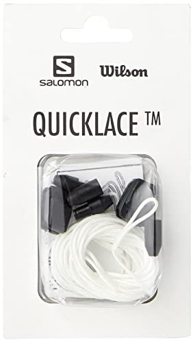 Salomon Quicklace Kit Unisex schn眉rsenkel, Wei脽 (Natural), Einheitsgr枚脽e