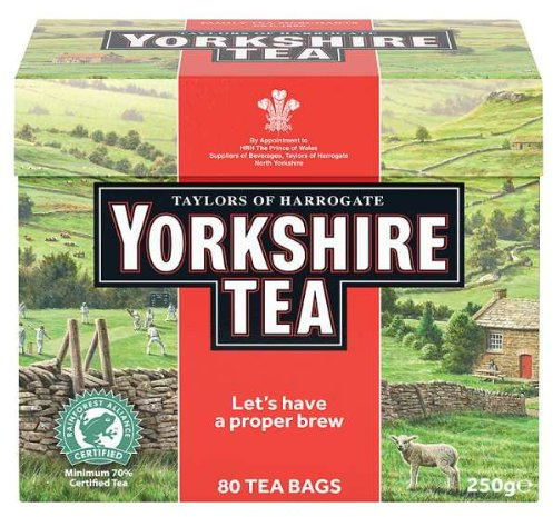 Taylors of Harrogate Yorkshire Tea 5x80 Tea Bags 250g