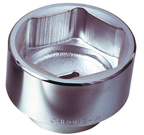 KS Tools 911.1060 - Douille 6 pans - 1'' - 60 mm - Version courte - En Chrome Vanadium - Finition satinée