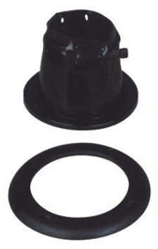 Kabeldurchlass schwarz 105/68mm