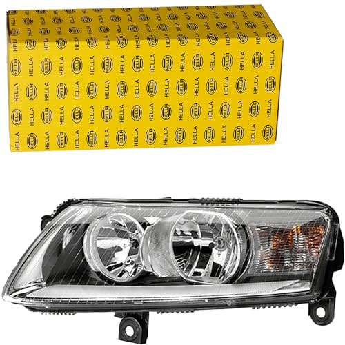 HELLA 1LE 008 880-031 Halogen-Headlight - ECE - for left-hand traffic - Left Front