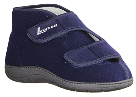 LIROMED 477-20Z2 Marine (blau) - Herrenschuhe Prophylaxe Diabetiker, Blau