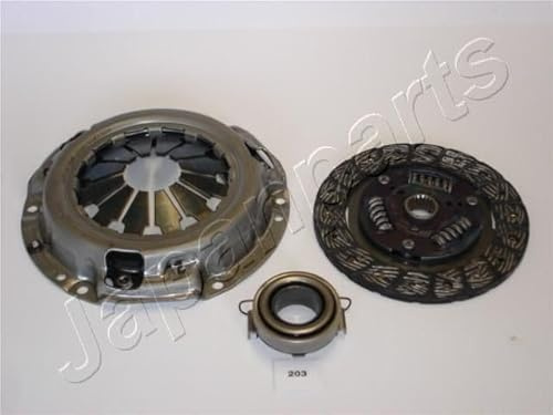 JAPANPARTS KF-203 Kupplungssatz Kompatibel mit TOYOTA STARLET P8 04130YZZAA 3123012130 3121010081 Kupplung Komplett