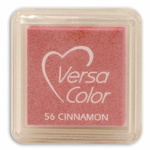VersaColor Pigment Inkpad 1 Cube-Cinnamon