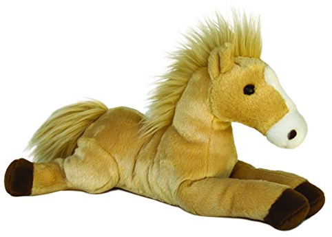 Aurora, 31475, Flopsie Horse Butterscotch, Soft Toy, Brown, 19.05 x 30.48 x 15.24 cm