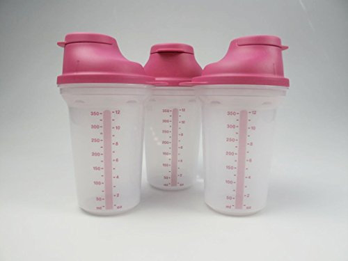 TUPPERWARE Backen Mix-Fix (3) klein 350 ml pink Shaky Küchenhelfer Shake It