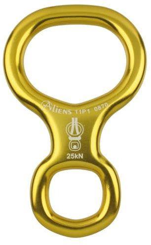 ALIENS Abseilachter SMALL Gelb