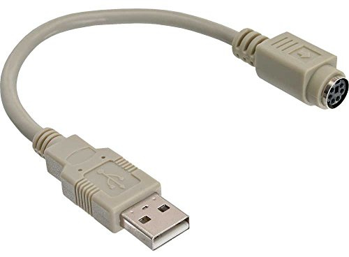 Inline Adapter Kabel 0,2M PS/2 USB 1.X