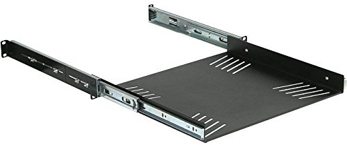 19 Rack Mountable Sliding Pullout 1U Shelf