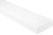 DECO WOOD Dekobrett ET406 aus Polyurethane, 2m Länge, PU Brett Holzoptik (weiß - 120x35mm) Wandbrett Hartschaum Deckenverkleidung
